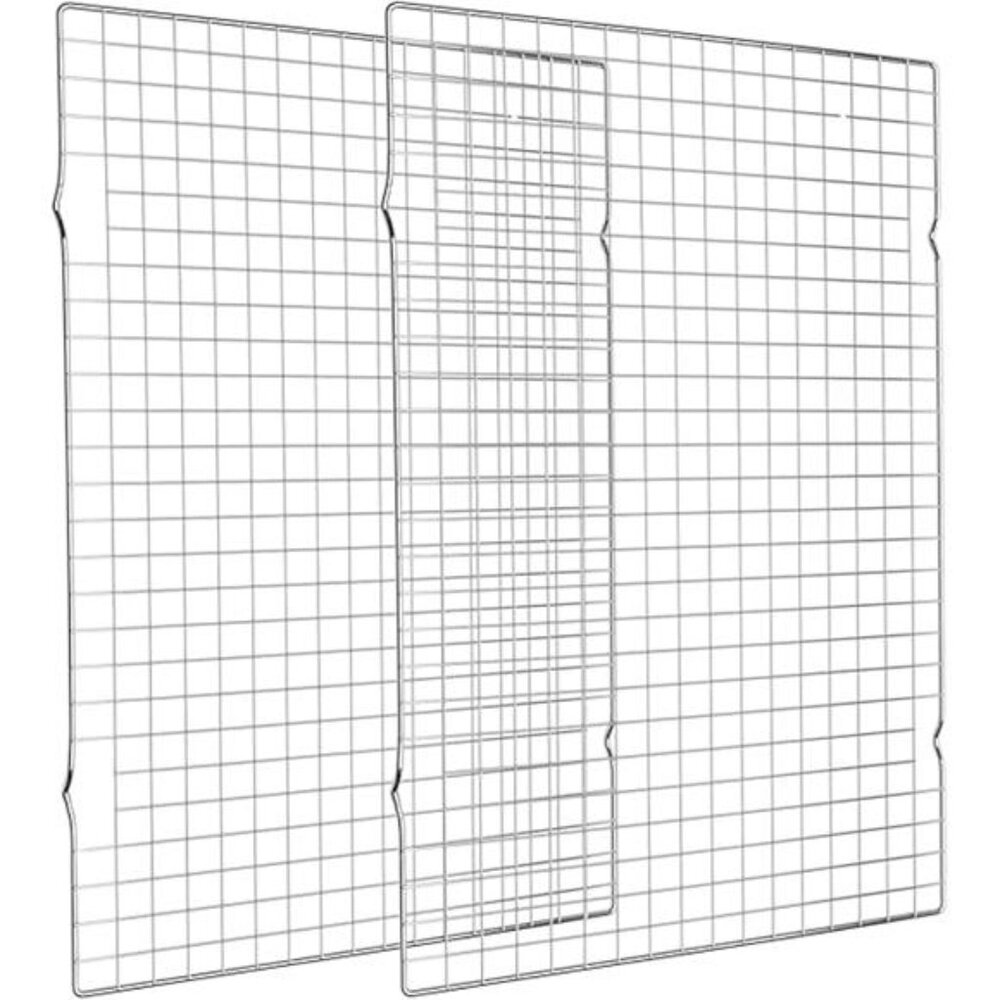 Cooling Rack for Baking 2-Pack, 16x10 Inches Baking Rack, Thick Wire Cookie - Picture 8 of 8